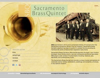 Sacramento Brass Quintet Website