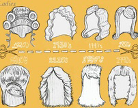 The evolution of hair styles..