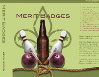Merit Badges Book Jacket Design