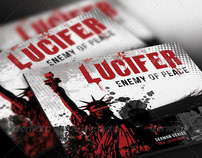 Lucifer Enemy of Peace Flyer and CD Template
