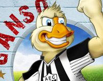 Goose mascot - Ganso