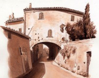 Drawings from the Road to Rome 1