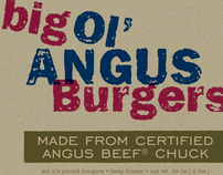 Angus Burger Packaging  : :  2008
