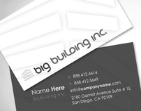 Big Building Branding Concept
