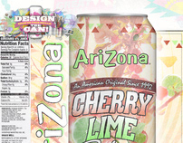 AriZona Can Design | Cherry Lime Rickey | Contest Entry