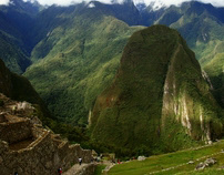 Wallowing in the clouds of the Lost City: Machu Picchu.