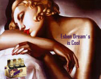 Branding- Fictional Campaign New Beer "Esben Dream"
