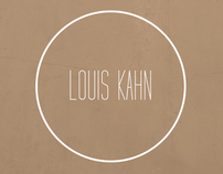 Louis Kahn Print Book