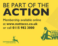 Nottinghamshire County Cricket Club Membership Campaign