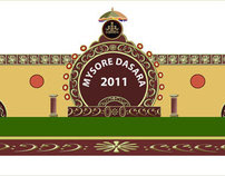Mysore Dasara stage design