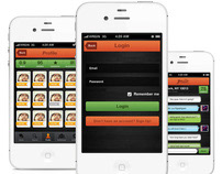 Socail networking iphone application -2012
