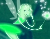 Green Fairy Character Visual