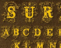 Surrey font