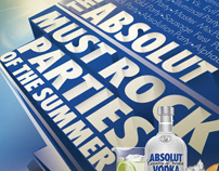ABSOLUT 2012 MUST ROCK PARTIES OF THE SUMMER