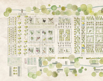Babylonstoren garden map