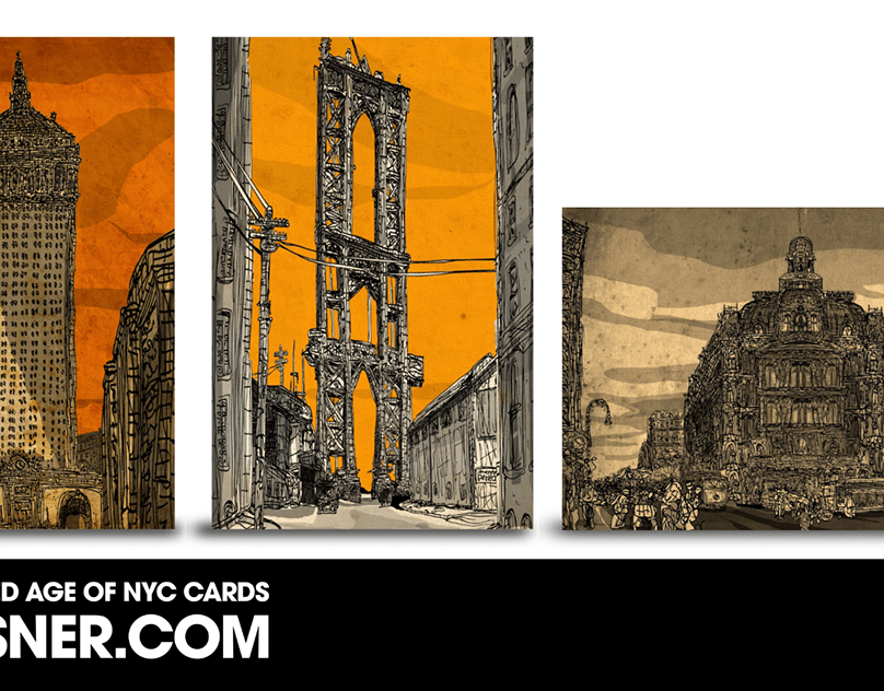 Gilded Age of New York Illustrations