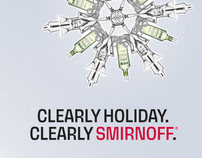 Smirnoff Holiday Point of Purchase Campaign