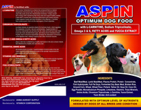 ASPIN Dog Food Product Brochure