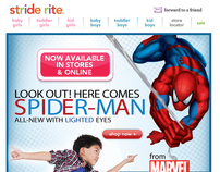 Stride Rite HTML Email