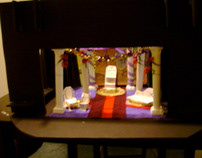 Sophocle's "Electra" stage design model