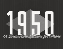 1950 for iPhone DreamBoard Theme