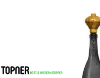 Topner- Bottle Opner+Stoper