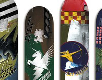 WWII Fighter Plane Skateboards