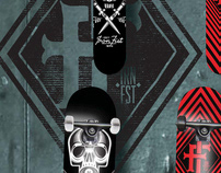 Iron Fist skate board designs ( APPROVED )