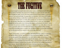 The Fugitive Interactive Story