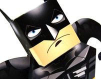 The Dark Knight Batman Paper Toy