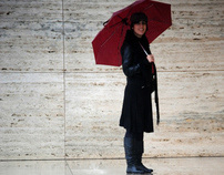 Barcelona & Van Der Rohe Under the Rain