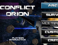 Playzon Interactive work: Conflict Orion