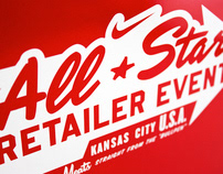 2012 Nike MLB All-Star Retailer Event Invitation