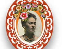 Frida Kahlo - Natural Body and Skin Care Line Branding