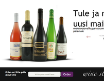 WineStory digital marketing page