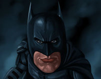 BATMAN CARICATURE (The Dark Knight Rises)