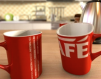 Red Mug Promotion of Nescafé 3in1