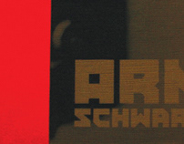 Arnold Schwarzenegger Typography