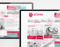 eConta website