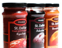 Packaging Redesign: St. Dalfour  jam ( Modern )