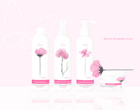 Packaging redesign: Innova hair products ( Feminine )