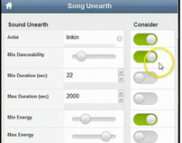 Song Unearth Web App (Based on EchoNest/7Digital API)