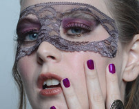 Make up with lace