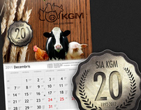 KGM Ltd - 2012 calendar design