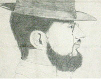 'Henri Toulouse Lautrec'  Pencil