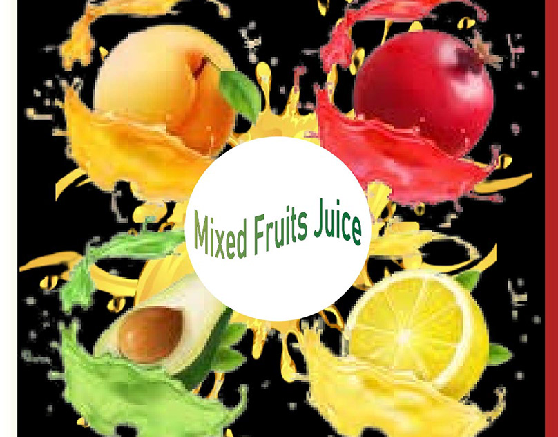 Mixed Fruits Juice Poster