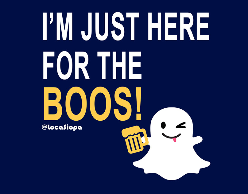 I'm just here for the BOOS! 