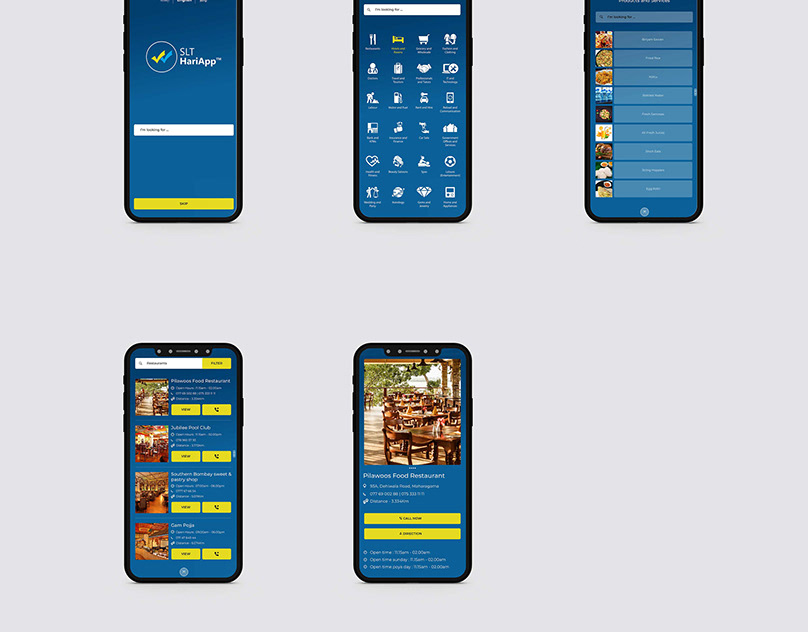 Mobile app UI UX Design