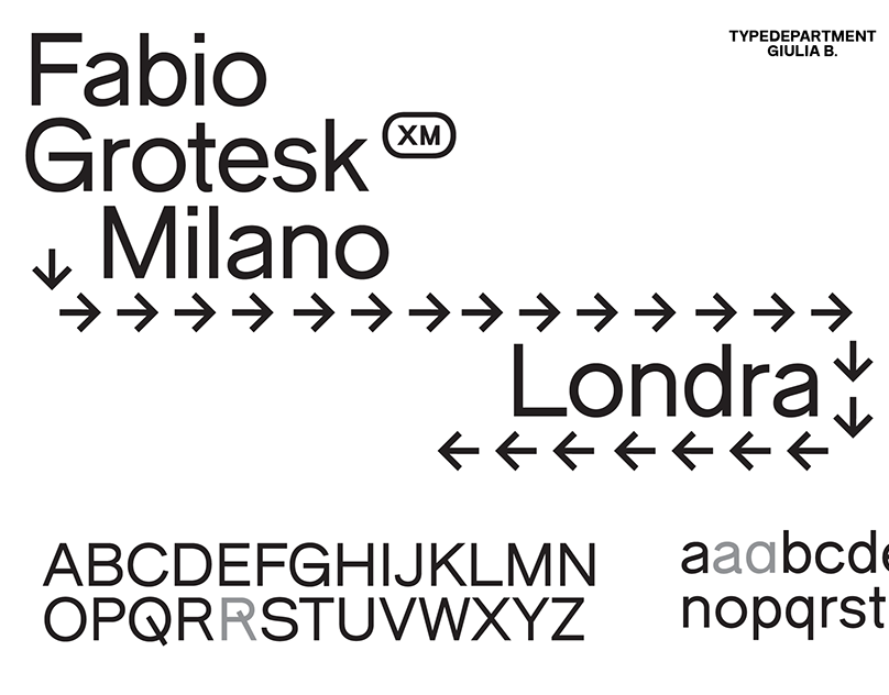 Modified Typeface