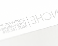 Carte Blanche Advertising Business Card